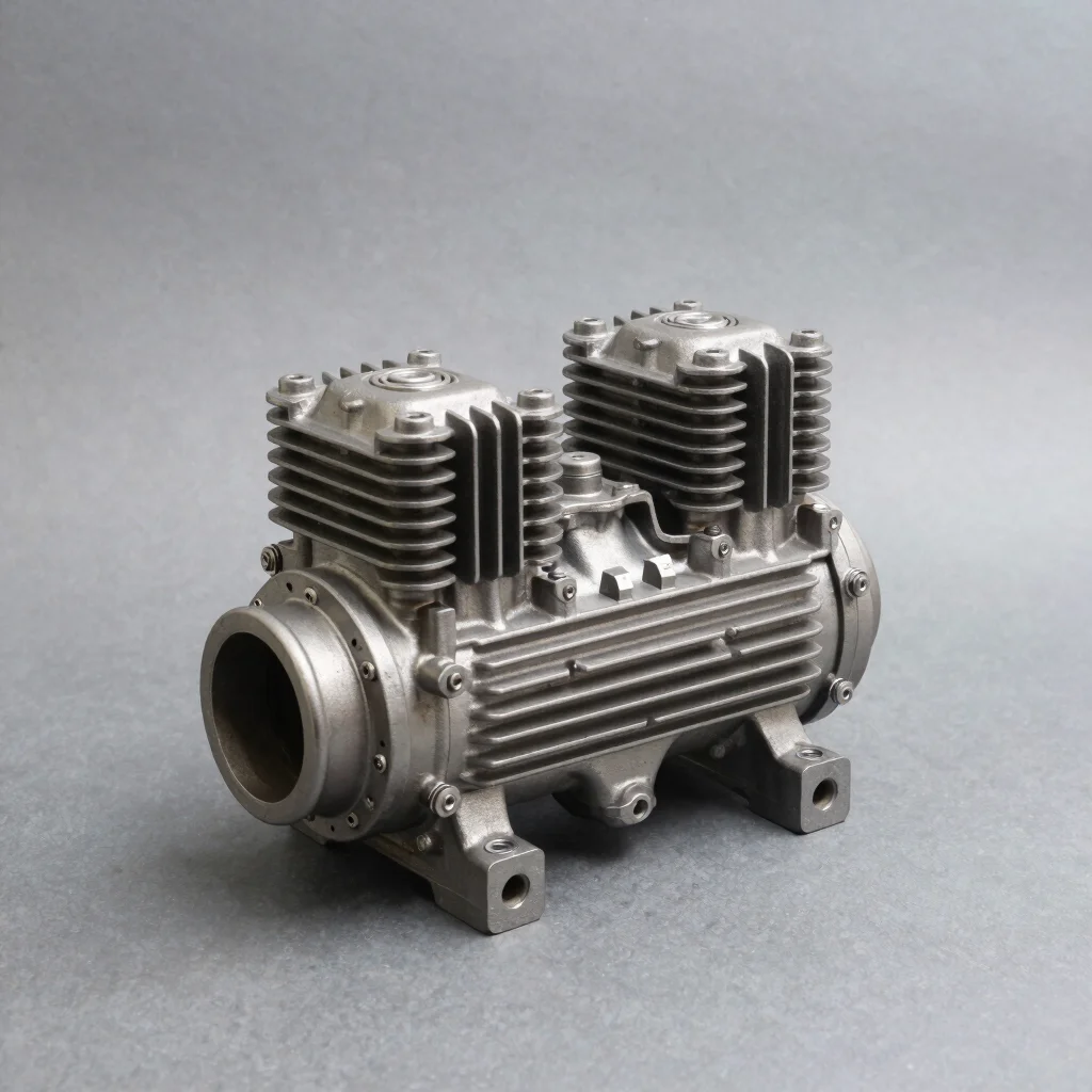Industrial Reciprocating Compressor Head 5HP